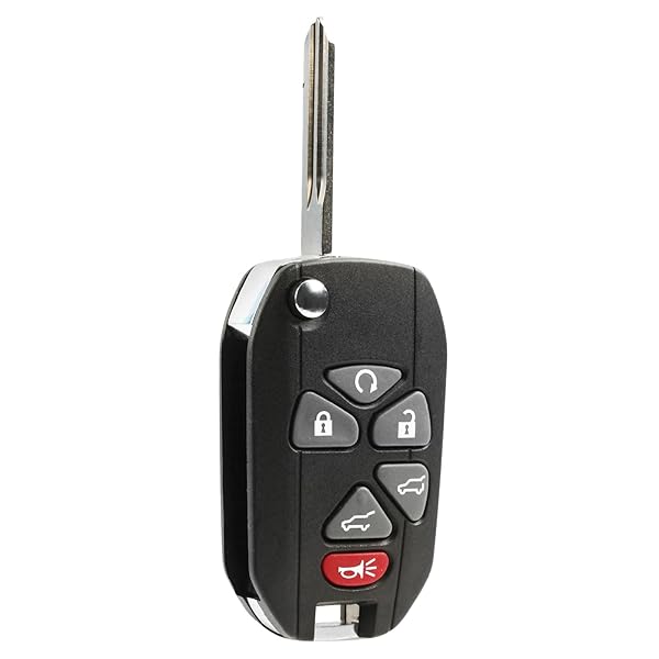 Flip Key Fob for 2007-2013 Cadillac Escalade Chevrolet Suburban Tahoe Keyless Entry OUC60270