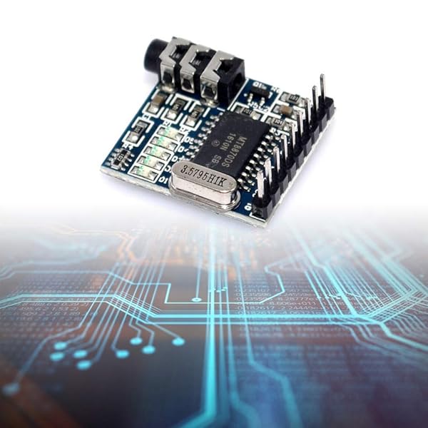 KOOBOOK KOOBOOK 5Pcs MT8870 DTMF Voice Decoder Module for Arduino Telephone Audio Speech Decoding - View 5 of 5