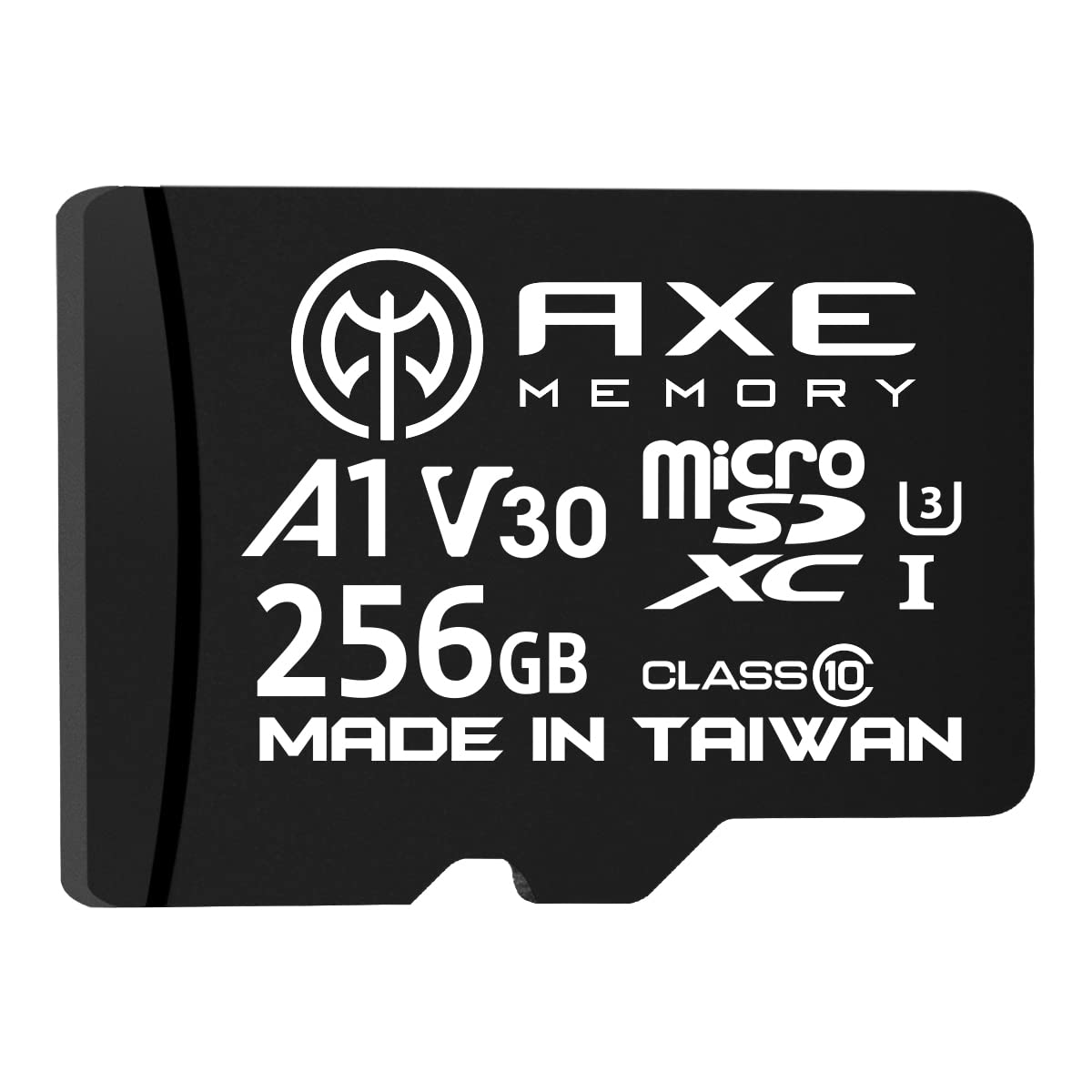 AXE MEMORY AXE MEMORY 256GB Micro SD Card High Speed 4K Ultra Full HD Video UHS-I U3 A1 V30 with SD Adapter Up to 95MB/S