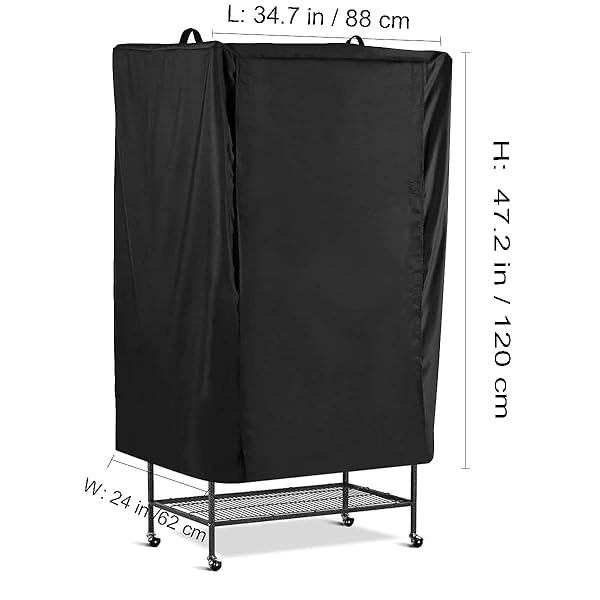 POPETPOP POPETPOP Universal Bird Parrot Cage Cover Washable Good Night Birdcage Cover Black for Comfortable Sleep - View 2 of 9