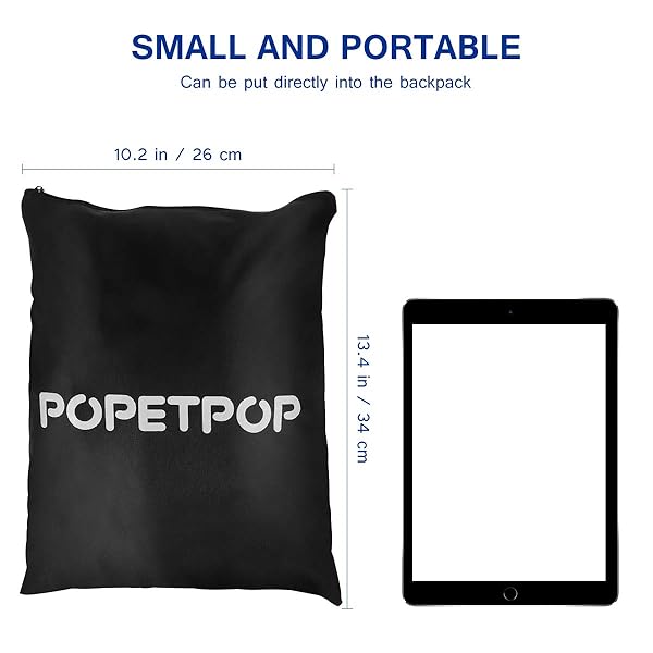 POPETPOP POPETPOP Universal Bird Parrot Cage Cover Washable Good Night Birdcage Cover Black for Comfortable Sleep - View 9 of 9