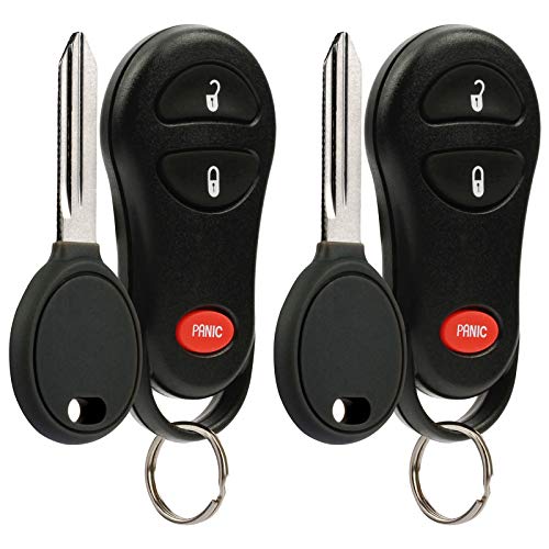 Key Fob for 1999-2005 Chrysler Dodge Plymouth Keyless Entry Remote Set of 2 04686481 Y160-PT