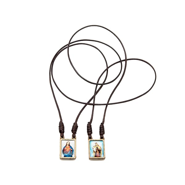 IntercessionÂ™ Metal Catholic Scapular (Small)