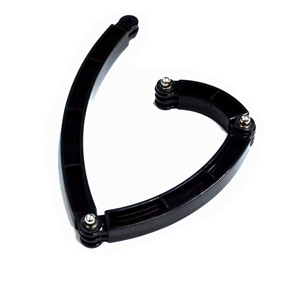 3 in 1 Adjustable Monopod Bracket with Thumb Screws for GoPro 11 10 9 8 7 6 5 and Session 5 4 Action Cameras Black - View 3 of 3