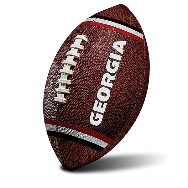 Franklin Sports Franklin Sports Georgia Bulldogs Youth Football - Official NCAA Junior Size Team Ball with Logos