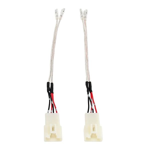 RED WOLF RED WOLF Car Dash Tweeter Speaker Wiring Harness for JBL Toyota Tundra Sequoia Sienna 2001-2019 2PCS - View 3 of 8