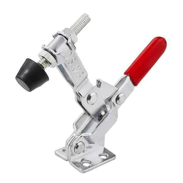 BNYZWOT 4 Pcs Heavy Duty Toggle Clamp Set - 200Lbs Capacity, Quick Release, Antislip Hand Tool 102B - View 3 of 4