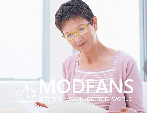 MODFANS MODFANS 1.25 Reading Glasses Fashionable Wood-Look Readers with Spring Hinges for Men and Women - View 7 of 7