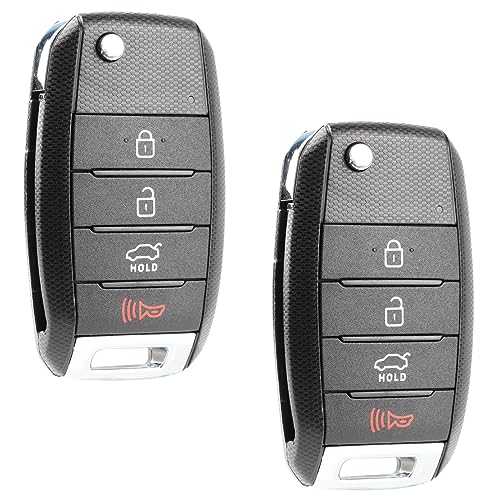 Key Fob for 2014-2015 Kia Optima Keyless Entry Flip Remote Set of 2