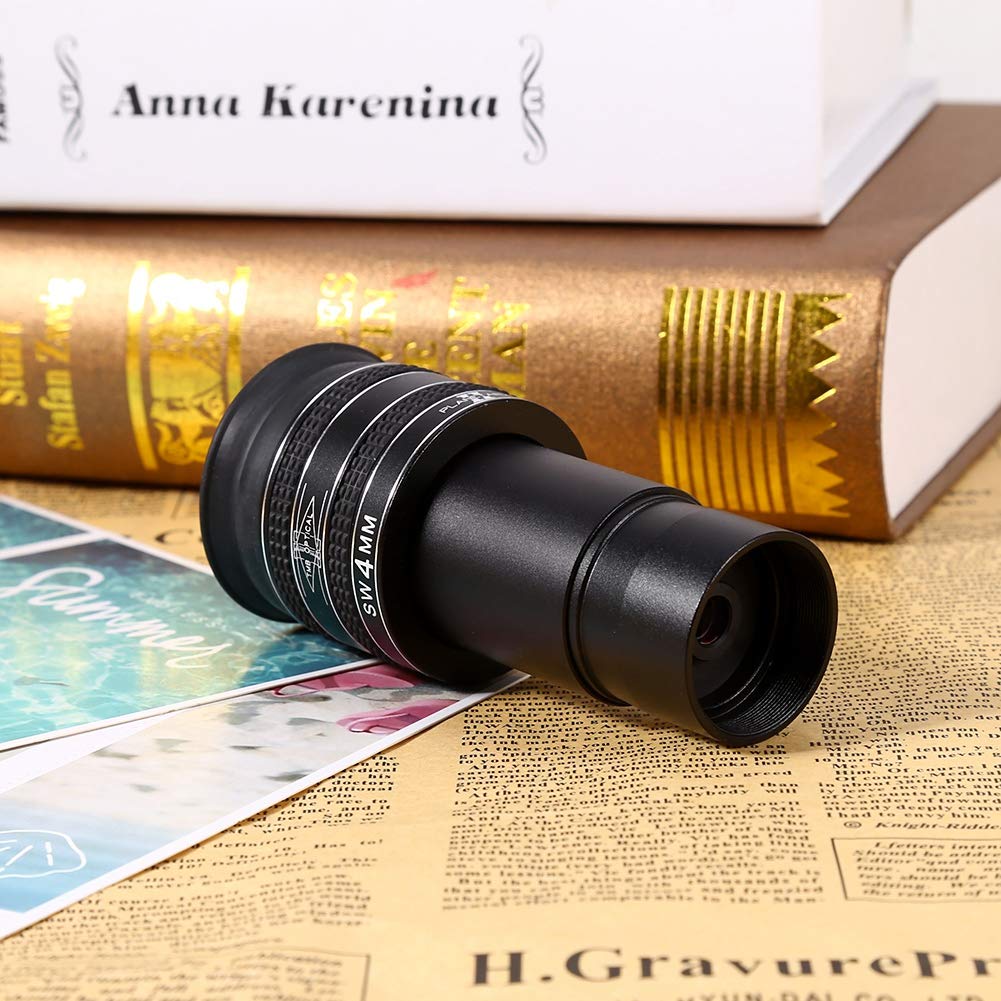 Mugast 1.25 Inch 4mm HD Planetary Eyepiece Black 58 Degree for Telescope Deep Sky Viewing - View 3 of 7
