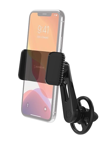 Scosche Scosche VP2M-SP Universal Cell Phone Holder: 2-in-1 Adjustable Vent & Dash Mount for All Devices - View 3 of 9