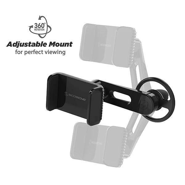 Scosche Scosche VP2M-SP Universal Cell Phone Holder: 2-in-1 Adjustable Vent & Dash Mount for All Devices - View 7 of 9