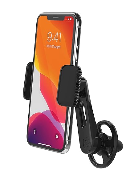 Scosche Scosche VP2M-SP Universal Cell Phone Holder: 2-in-1 Adjustable Vent & Dash Mount for All Devices - View 2 of 9