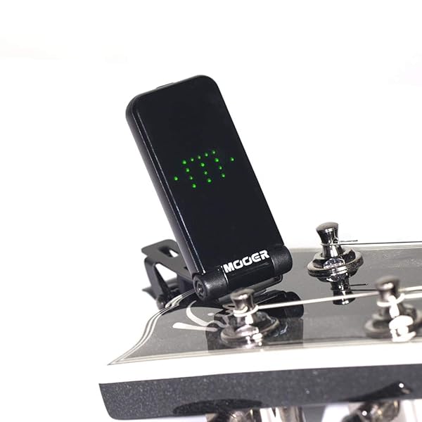 MOOER MOOER Clip on Tuner for Electric Bass Acoustic Guitar and All Instruments Chromatic Tuner - View 5 of 5