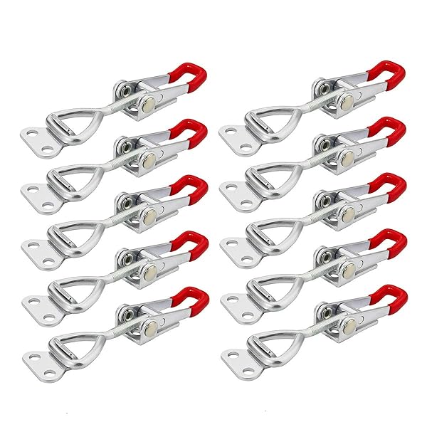 Adjustable Toggle Latch Clamp 4001 - 330 Lbs Capacity, 10PCS Heavy Duty Quick Release