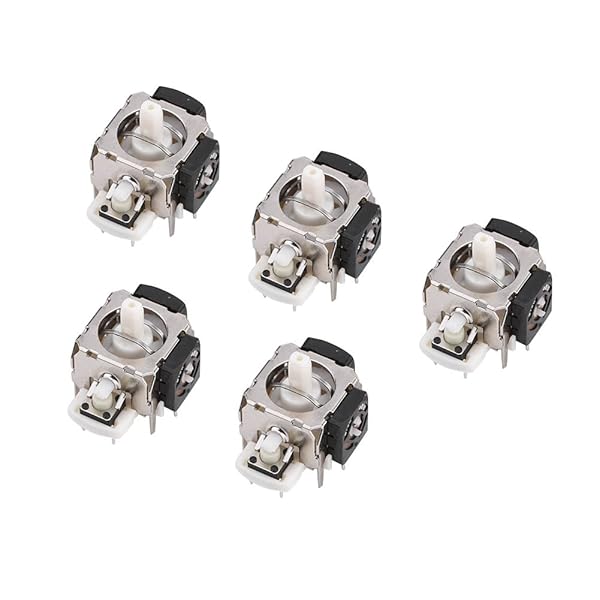 5 Pcs 3D Joystick Module Replacement for Xbox 360 Controller - Easy Plug & Play Upgrade