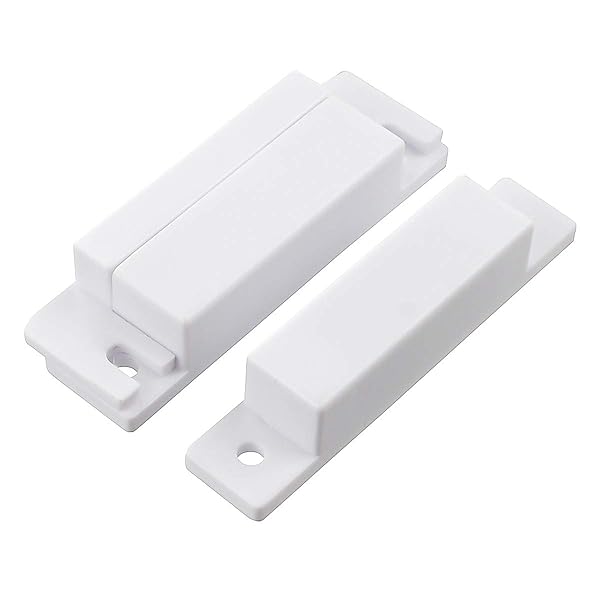 BNYZWOT BNYZWOT MC-31 Wired NC Door Contact Sensor Alarm - 10 Pack Magnetic Reed Switch, White - View 4 of 7