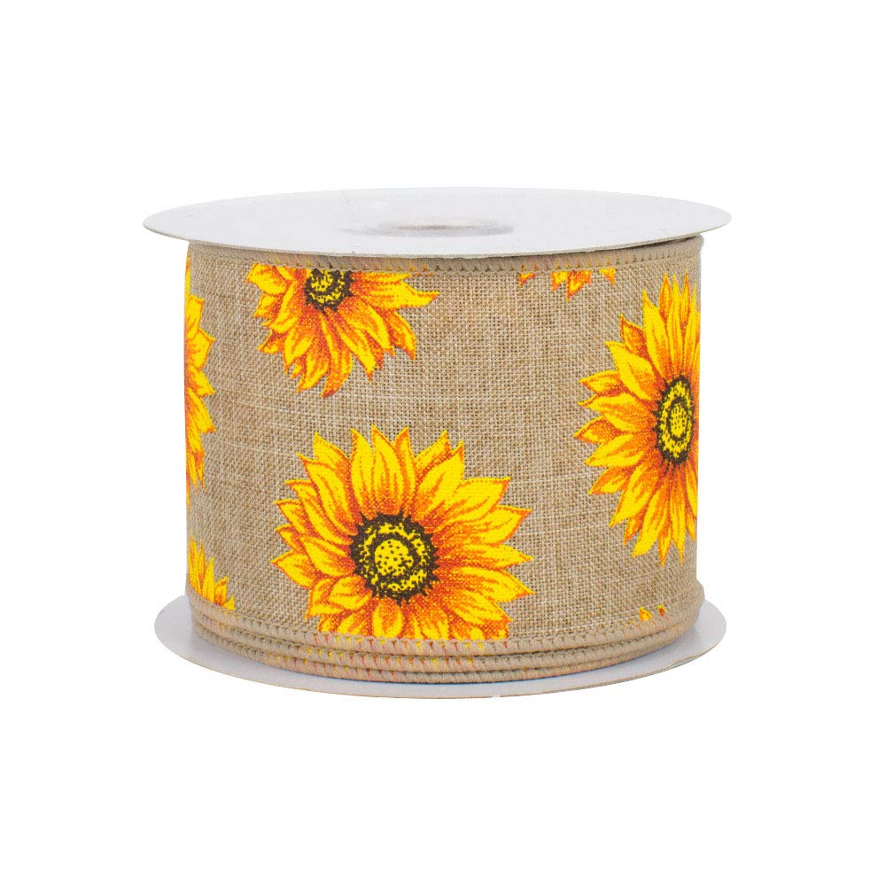 GiftWrap Etc. Colorful Spring Plaid Wired Ribbon 2 1/2 x 10 Yards Green Pink Yellow Blue Checks for Summer Birthday Fundraiser Wreath Gift Bows - View 5 of 9