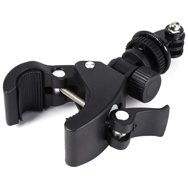 Pomya Pomya Camera Bike Motorcycle Mount Holder, 360Â° Rotatable Bike Bicycle Handlebar Clip On Clamp Mount with 1/4 inch Screw for GoPro Camera - View 4 of 10