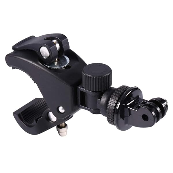 Pomya Pomya Camera Bike Motorcycle Mount Holder, 360Â° Rotatable Bike Bicycle Handlebar Clip On Clamp Mount with 1/4 inch Screw for GoPro Camera - View 7 of 10