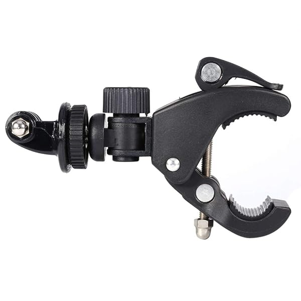 Pomya Pomya Camera Bike Motorcycle Mount Holder, 360Â° Rotatable Bike Bicycle Handlebar Clip On Clamp Mount with 1/4 inch Screw for GoPro Camera - View 9 of 10
