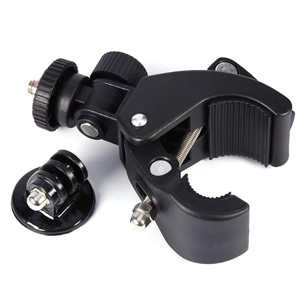 Pomya Pomya Camera Bike Motorcycle Mount Holder, 360Â° Rotatable Bike Bicycle Handlebar Clip On Clamp Mount with 1/4 inch Screw for GoPro Camera - View 10 of 10