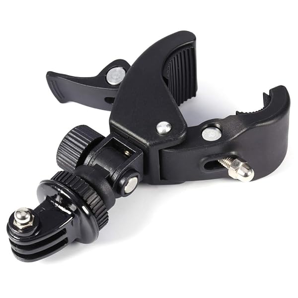 Pomya Pomya Camera Bike Motorcycle Mount Holder, 360Â° Rotatable Bike Bicycle Handlebar Clip On Clamp Mount with 1/4 inch Screw for GoPro Camera - View 2 of 10