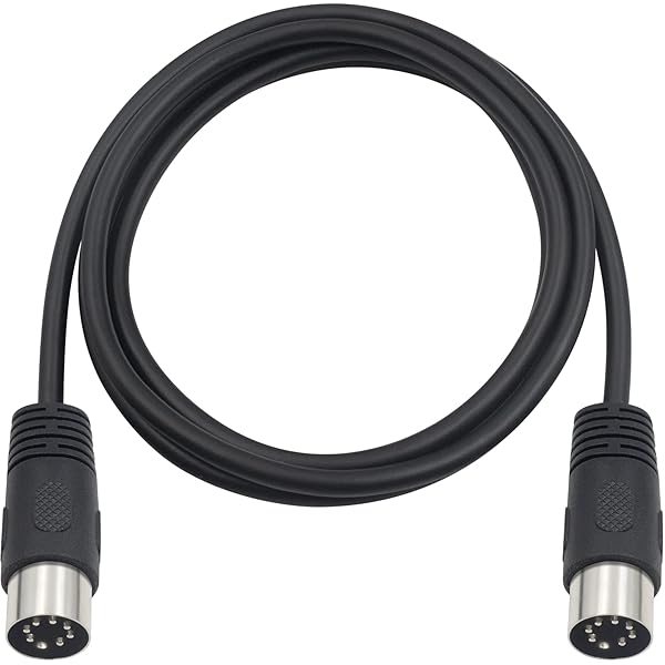 Poyiccot Premium 7 Pin DIN Cable for Bang & Olufsen, Naim, Quad - 1.5m Professional Audio Connection