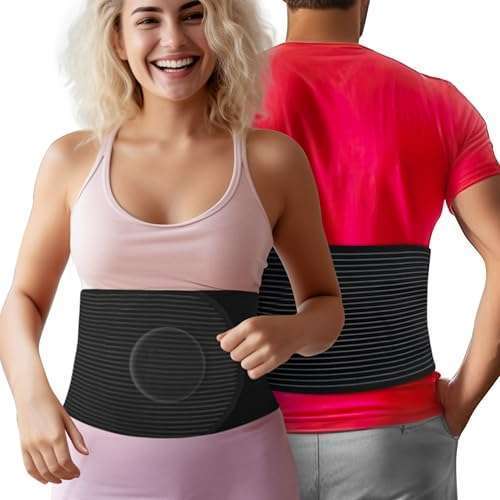 ARMSTRONG AMERICA "Ultimate Hernia Belt & Abdominal Binder for Men & Women | Post-Surgery & Pregnancy Support | L/XL 30"-50" Size"