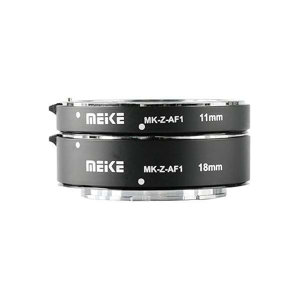 Meike Meike MK-Z-AF1 Macro Extension Tube Adapter for Nikon Z5 Z6 Z7 Z50 - 11mm & 18mm Auto Focus