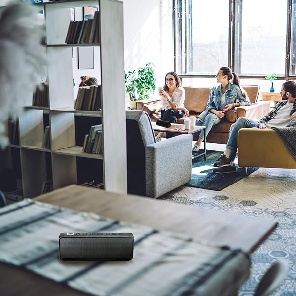 Cambridge Soundworks Cambridge Soundworks OontZ PRO: 21W Bluetooth Speaker with Loud Volume, Deep Bass, 100ft Range & Waterproof Design - View 4 of 10