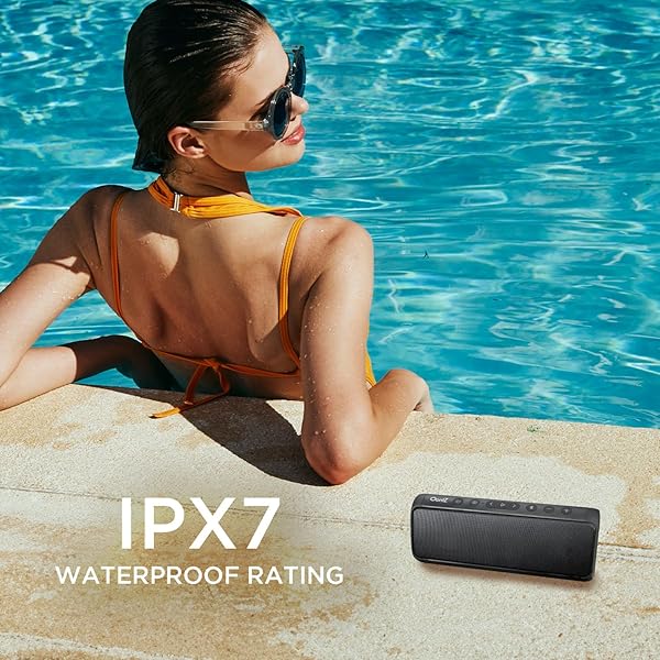 Cambridge Soundworks Cambridge Soundworks OontZ PRO: 21W Bluetooth Speaker with Loud Volume, Deep Bass, 100ft Range & Waterproof Design - View 6 of 10