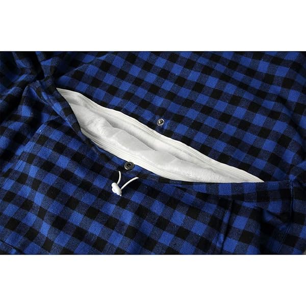 ALYC Pet Pouch Hoodie Cat Dog Holder Sweatshirt Large Pocket Carrier Pullover Tops for Women Blue Black Large - View 6 of 7