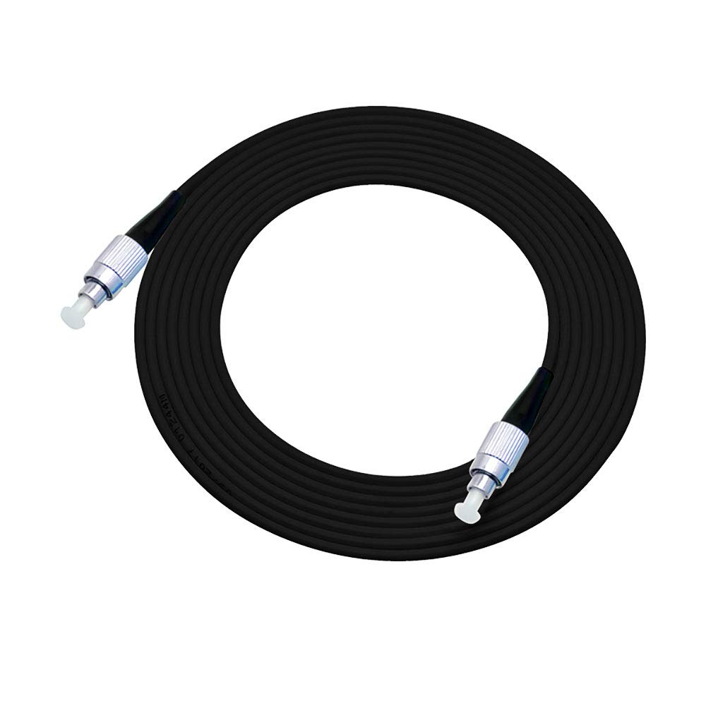 Jeirdus Jeirdus 100M LC to SC Outdoor Armored Fiber Optic Cable Jumper - Singlemode 9/125, 328ft Optical Patch Cord - View 3 of 9