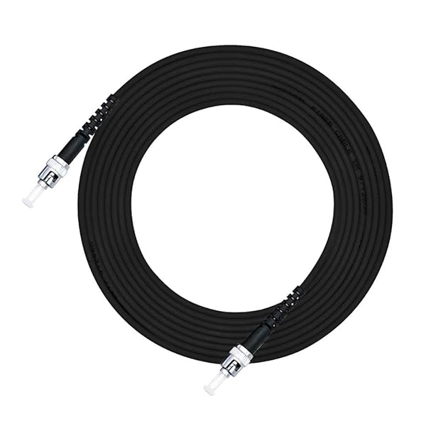 Jeirdus Jeirdus 15M ST to ST Outdoor Armored Simplex 9/125 SM Fiber Optic Cable Jumper - High-Quality 15M Optical Patch Cord - View 2 of 6