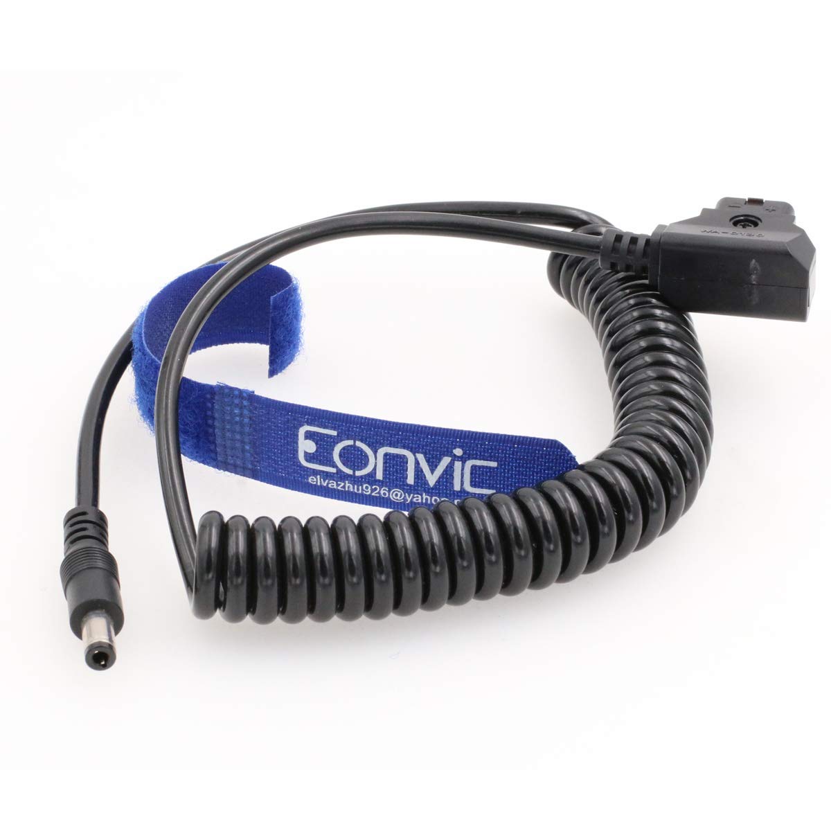 Eonvic Eonvic 12V V-Mount D-Tap to 2.1x5.5mm DC Barrel Power Cable for Atomos Shogun Monitor Straight Cable - View 2 of 3