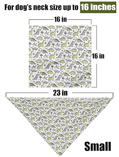 Aring pet ARING PET Cotton Dog and Cat Bandanas Triangle Bibs Scarf for Small to Large Pets - View 3 of 7