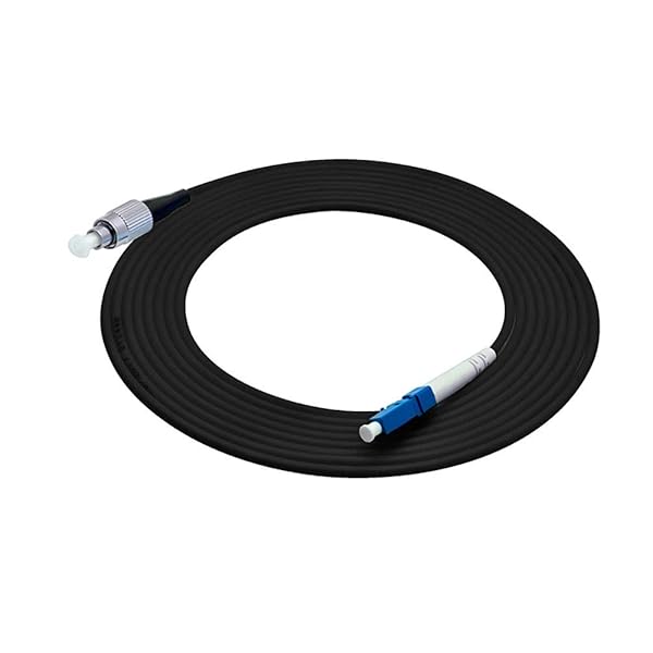 Jeirdus Jeirdus 15M LC to FC Outdoor Armored Simplex 9/125 SM Fiber Optic Cable Jumper - High-Quality 49ft Optical Patch Cord - View 4 of 5
