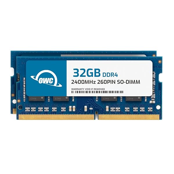 OWC OWC 64GB 2400MHz DDR4 SO-DIMM Memory Module for Mac Mini Late 2018 2 x 32GB CL17 PC4-19200 Upgrade