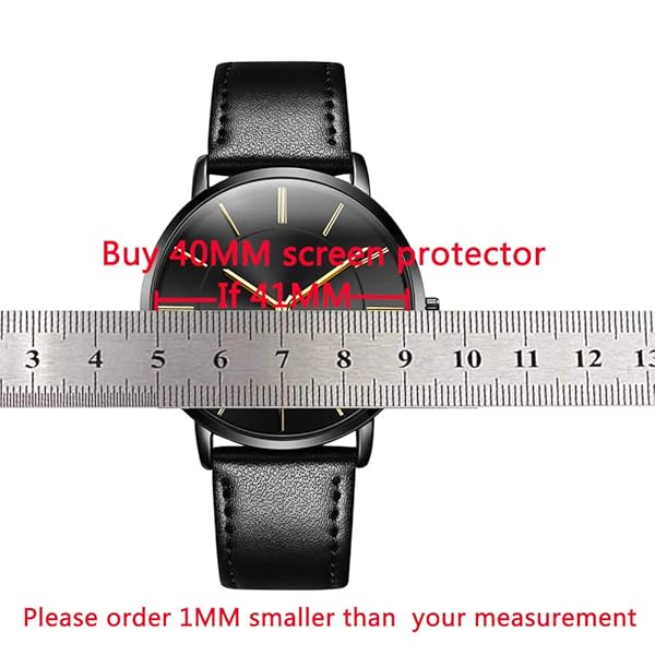 Youniker Youniker 3 Pack Universal Round Watch Screen Protector 30MM Tempered Glass Anti-Scratch Anti-Fingerprint Bubble Free 9H Hardness - View 3 of 8