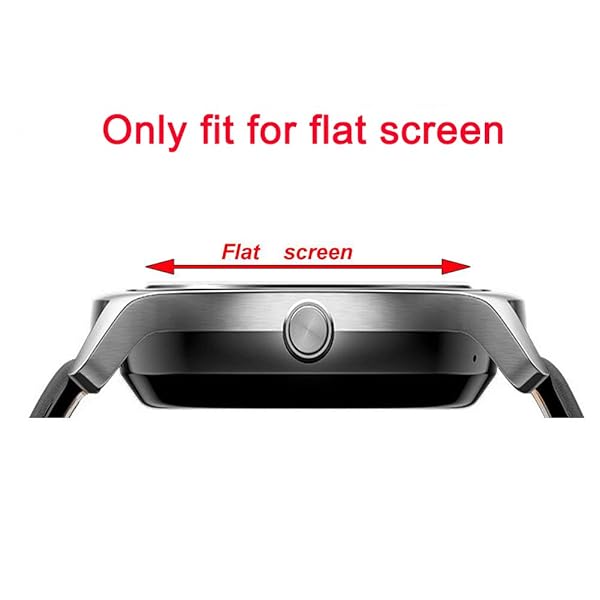 Youniker Youniker 3 Pack Universal Round Watch Screen Protector 30MM Tempered Glass Anti-Scratch Anti-Fingerprint Bubble Free 9H Hardness - View 5 of 8