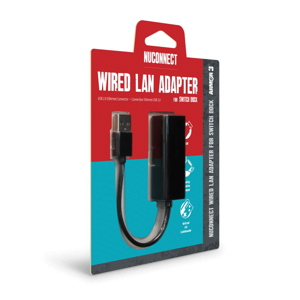 Armor3 Armor3 NuConnect Wired LAN Adapter for Nintendo Switch High Speed Internet Connection - View 2 of 3