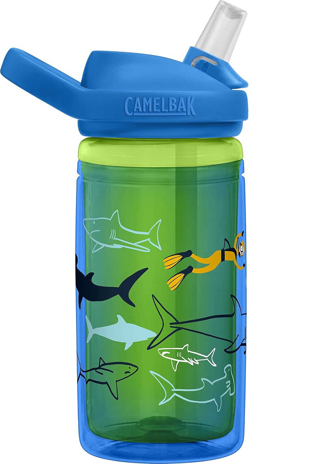 CamelBak Buy CamelBak eddy+ Kids Insulated BPA-Free Bottle 14oz - Scuba Sharks Design - View 3 of 9