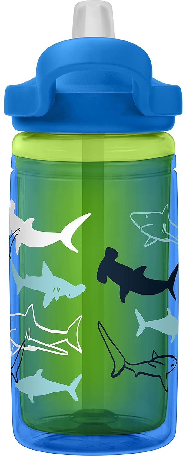 CamelBak Buy CamelBak eddy+ Kids Insulated BPA-Free Bottle 14oz - Scuba Sharks Design - View 4 of 9