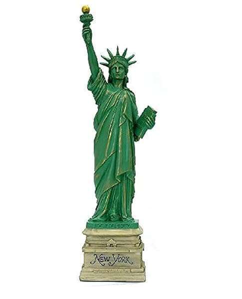 Zizo "Statue of Liberty Souvenir Sculpture - 8.25" Tall Collectible from Liberty Island, NYC"