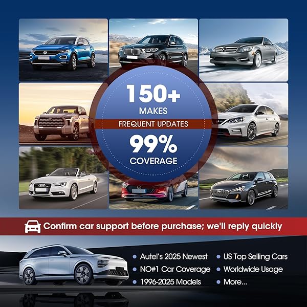 Autel Autel MaxiTPMS TS408S: 2024 OBD Programming Scanner for TPMS Reset & DTCs - Universal 315/433 Sensor Compatibility - View 6 of 9