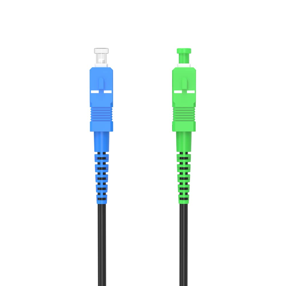 Jeirdus Jeirdus 100M SC to ST Outdoor Armored Fiber Optic Cable Jumper - Singlemode 9/125, 328ft Optical Patch Cord - View 8 of 9