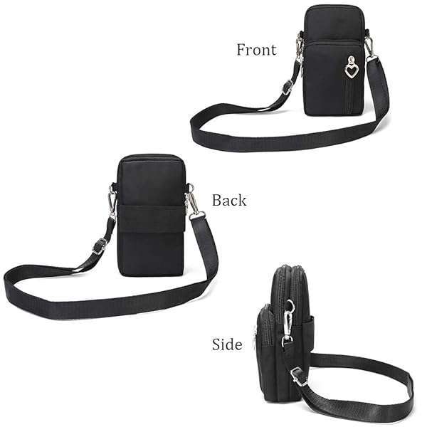 WATACHE Outdoor Sweat-Proof Running Armbag: Crossbody Bag for iPhone, Galaxy & More - Perfect Gym Fitness Wallet - View 7 of 9