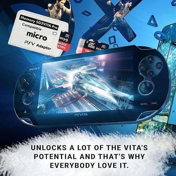 Skywin Skywin SD2Vita Memory Card Adapter for PS Vita 1000/2000 & HENkaku - Boost Storage Easily! - View 9 of 11