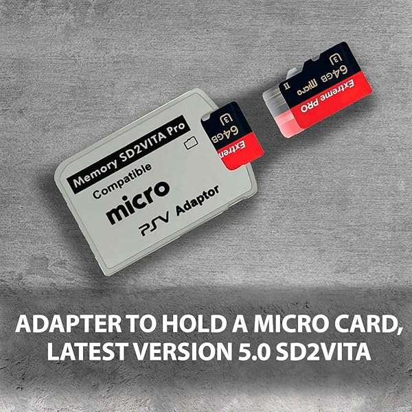 Skywin Skywin SD2Vita Memory Card Adapter for PS Vita 1000/2000 & HENkaku - Boost Storage Easily! - View 11 of 11